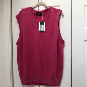 Fairway & Greene- Merino Wool Vest- Size XL